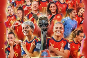 在U20女足世界杯决赛中，西班牙青年队以4-3点球大战击败朝鲜，成功蝉联冠军头衔