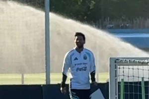属于蓝白的终章，梅西迎来阿根廷国家队最后一次训练