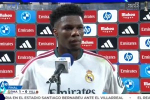 楚阿梅尼赛后真话：裁判那张红牌我看不懂，赢球最实在